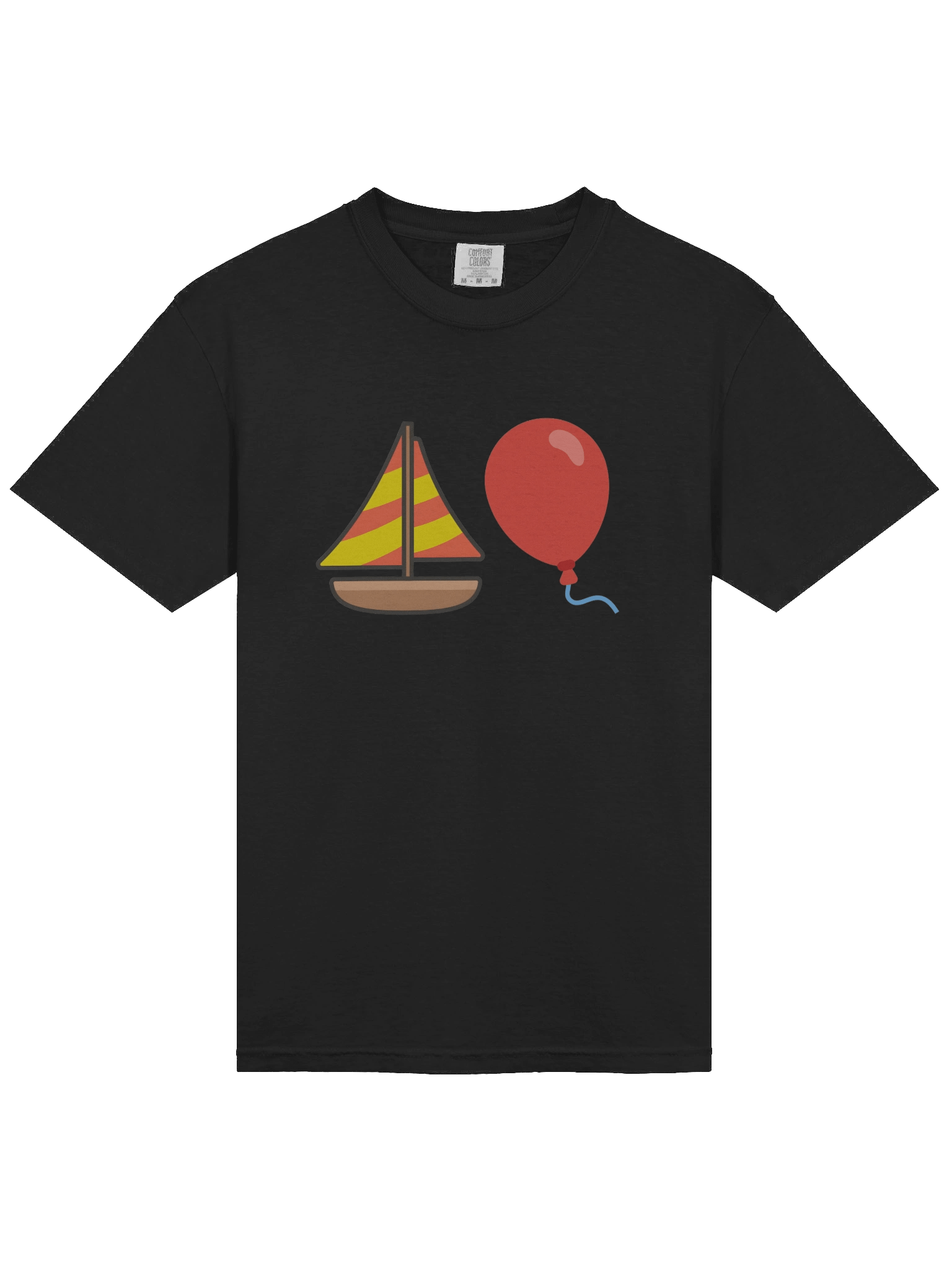 Scarymoji Balloony Boat tee product image (13)