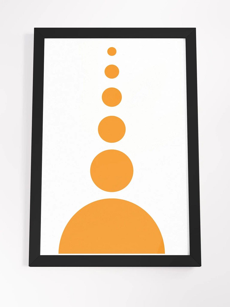 Radiant Circles Framed Poster product image (22)