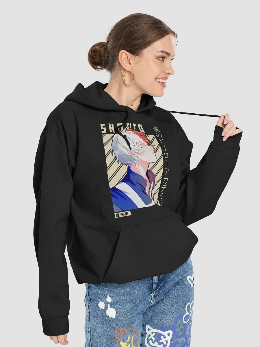 My Hero Academia Shoto Todoroki Dual Power Sweatshirt – Gildan Midweight product image (4)