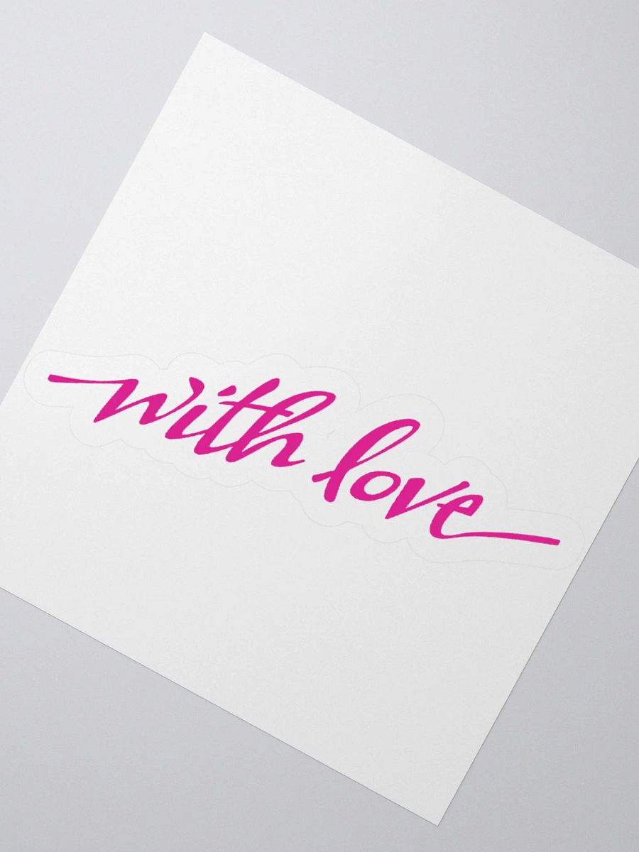 With Love Sticker product image (3)