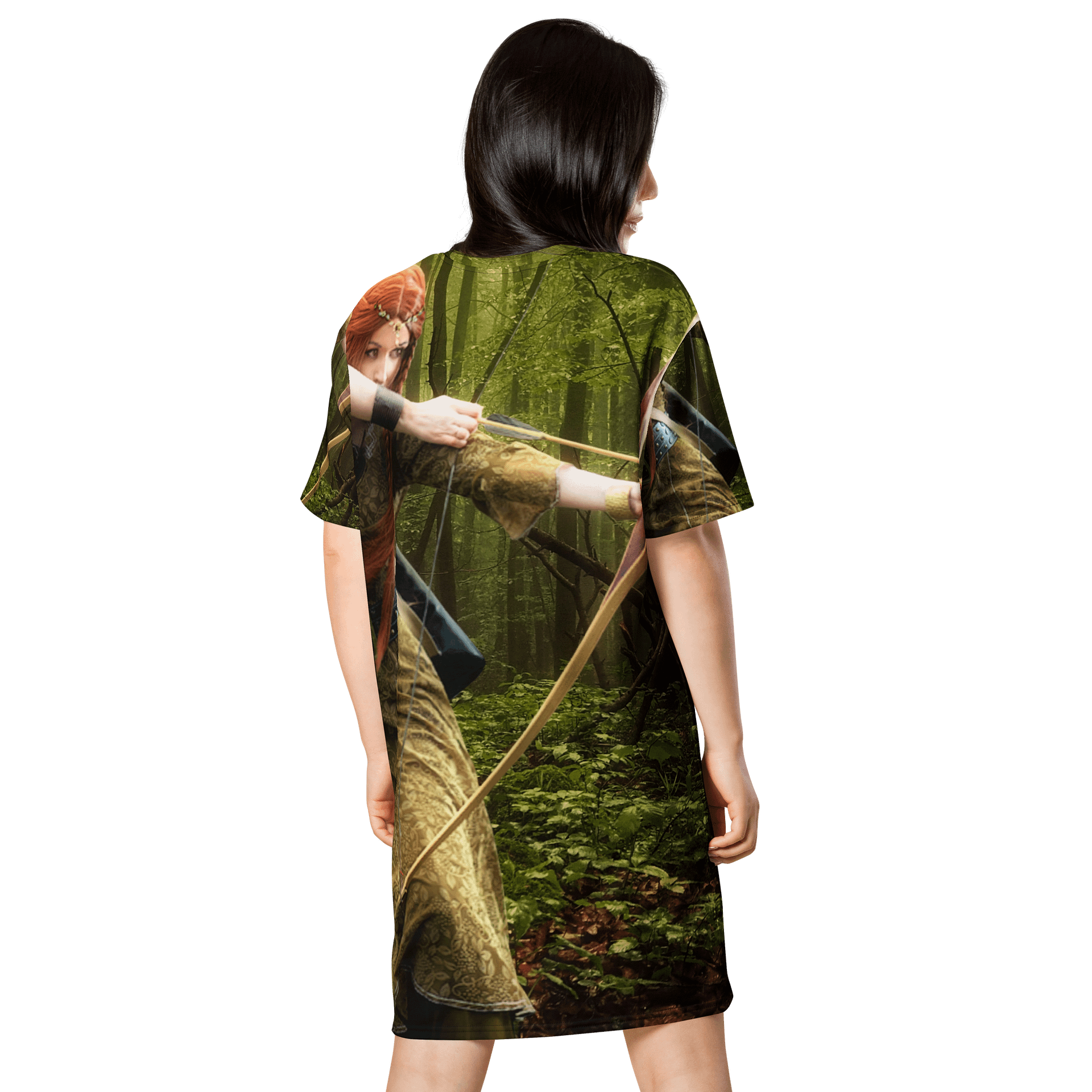 'Elven Stories Rainhill' All-Over T-Shirt Dress product image (2)