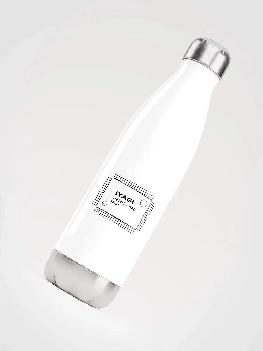 iyagi DAC Chip Stainless Water Bottle (white) product image (4)