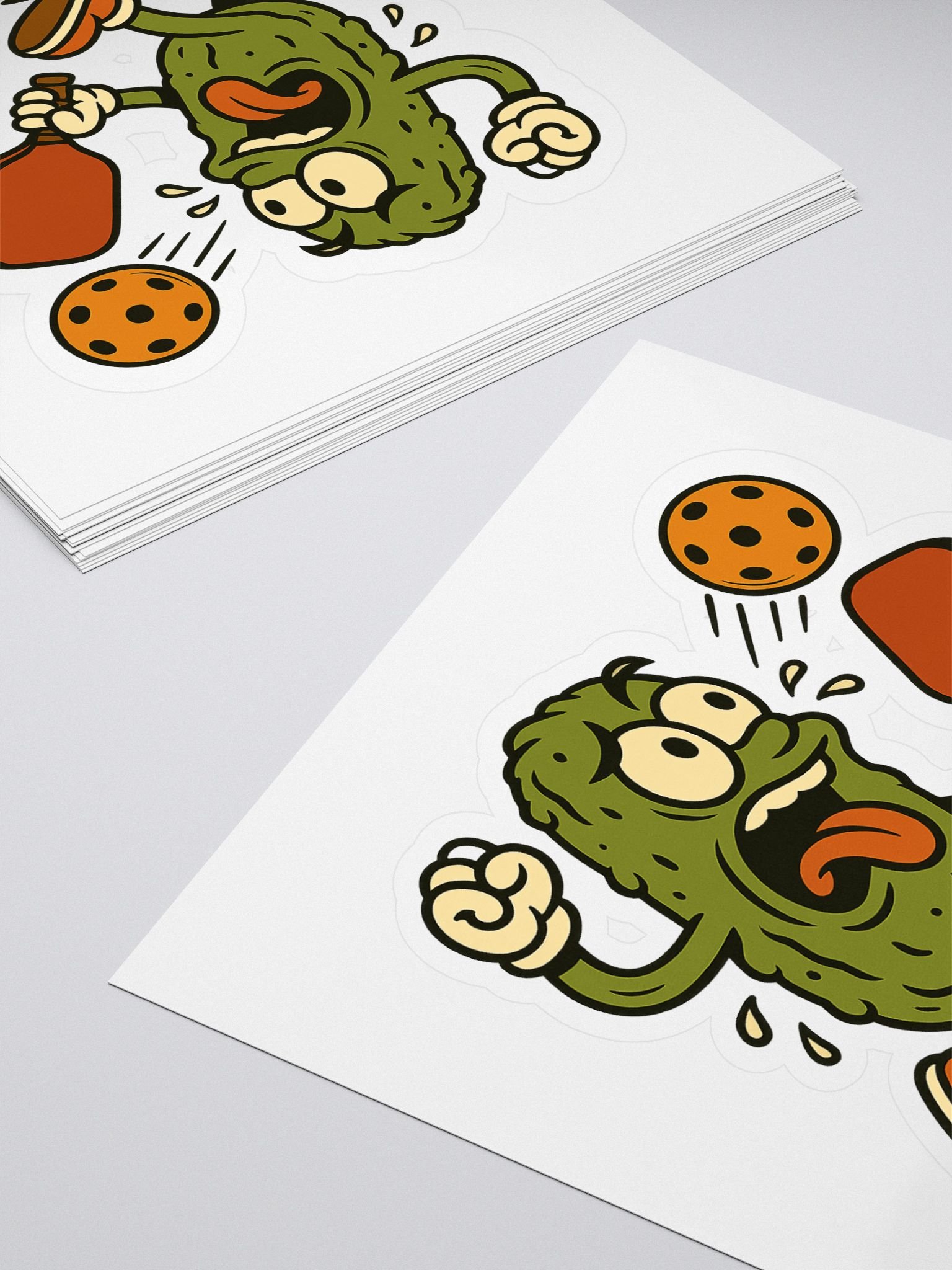 Sweat Serve Pickleball Sticker product image (4)