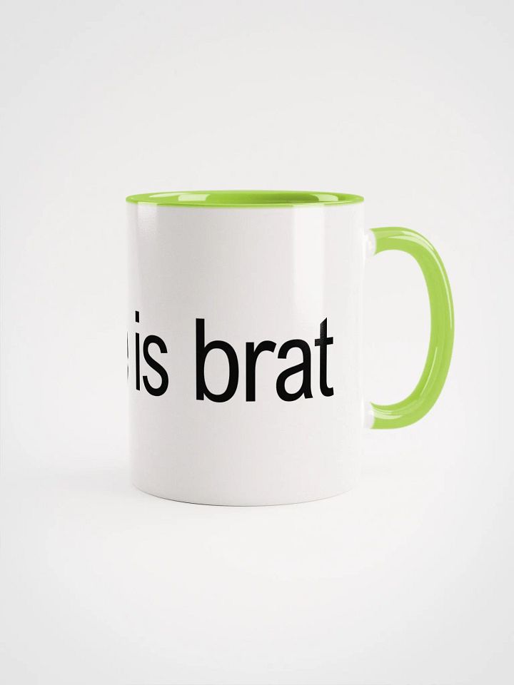 Coffee is Brat Mug product image (2)