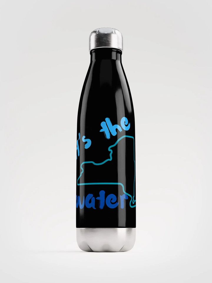 "It's the Water" Stainless Steel Water Bottle product image (1)