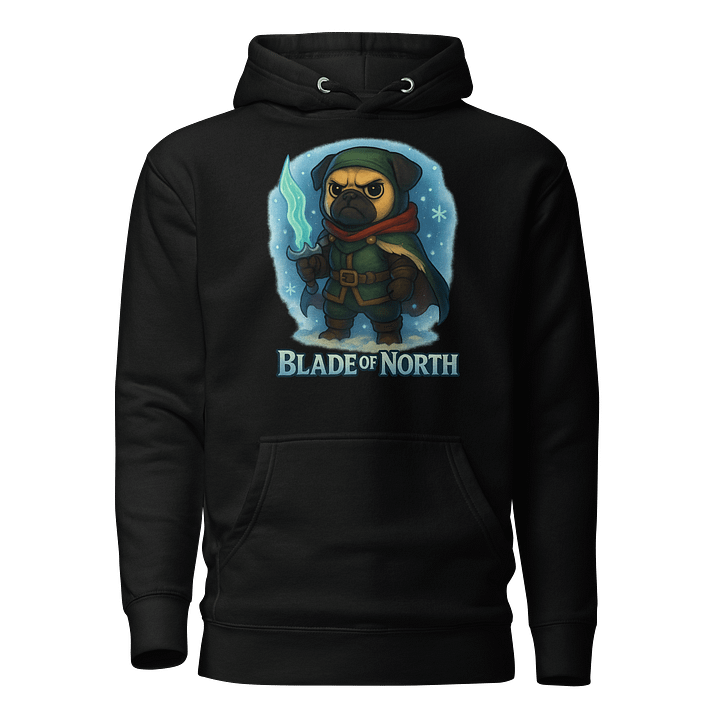 Blade of North Fantasy Pug Hoodie product image (1)