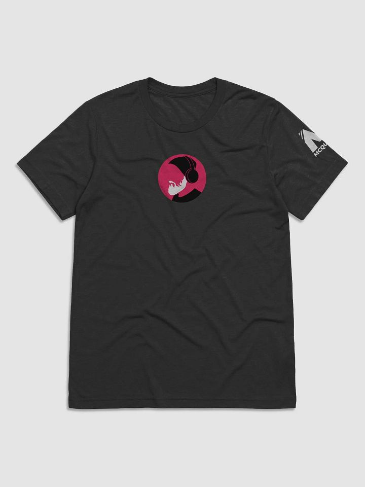 Queeb logo plain black tee product image (1)