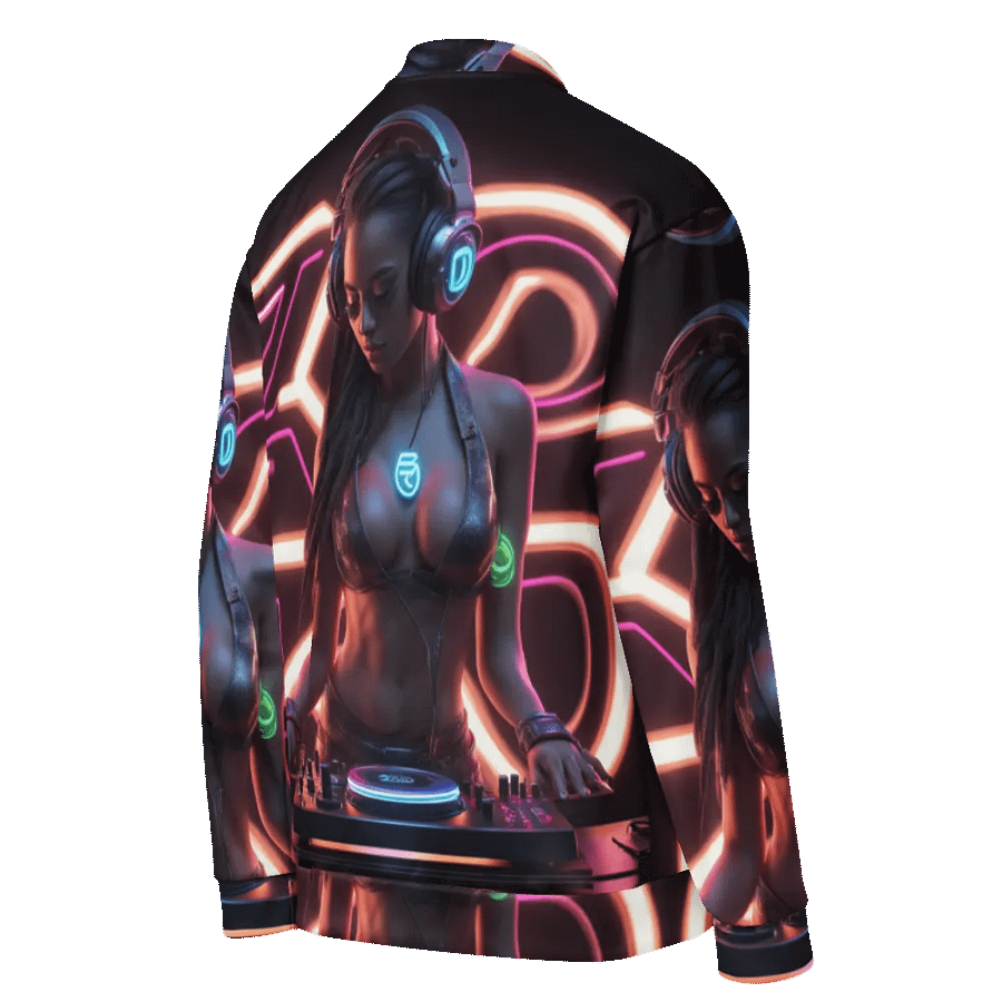 Neon Mixing All-Over Bomber Jacket product image (4)