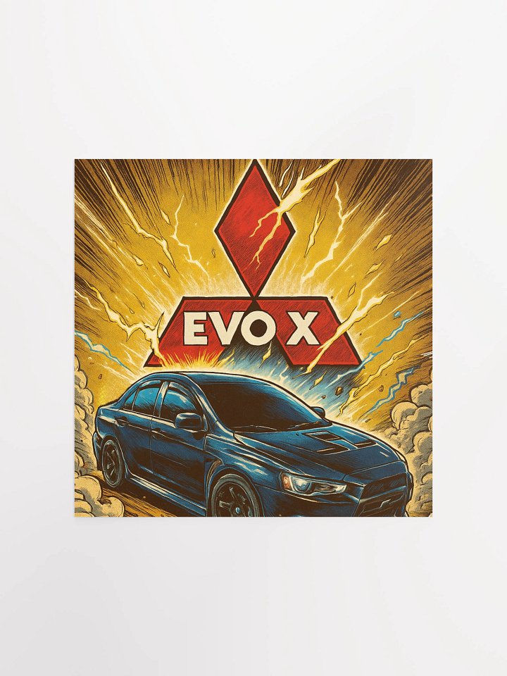 EVO X Dynamic Cloud Poster product image (1)