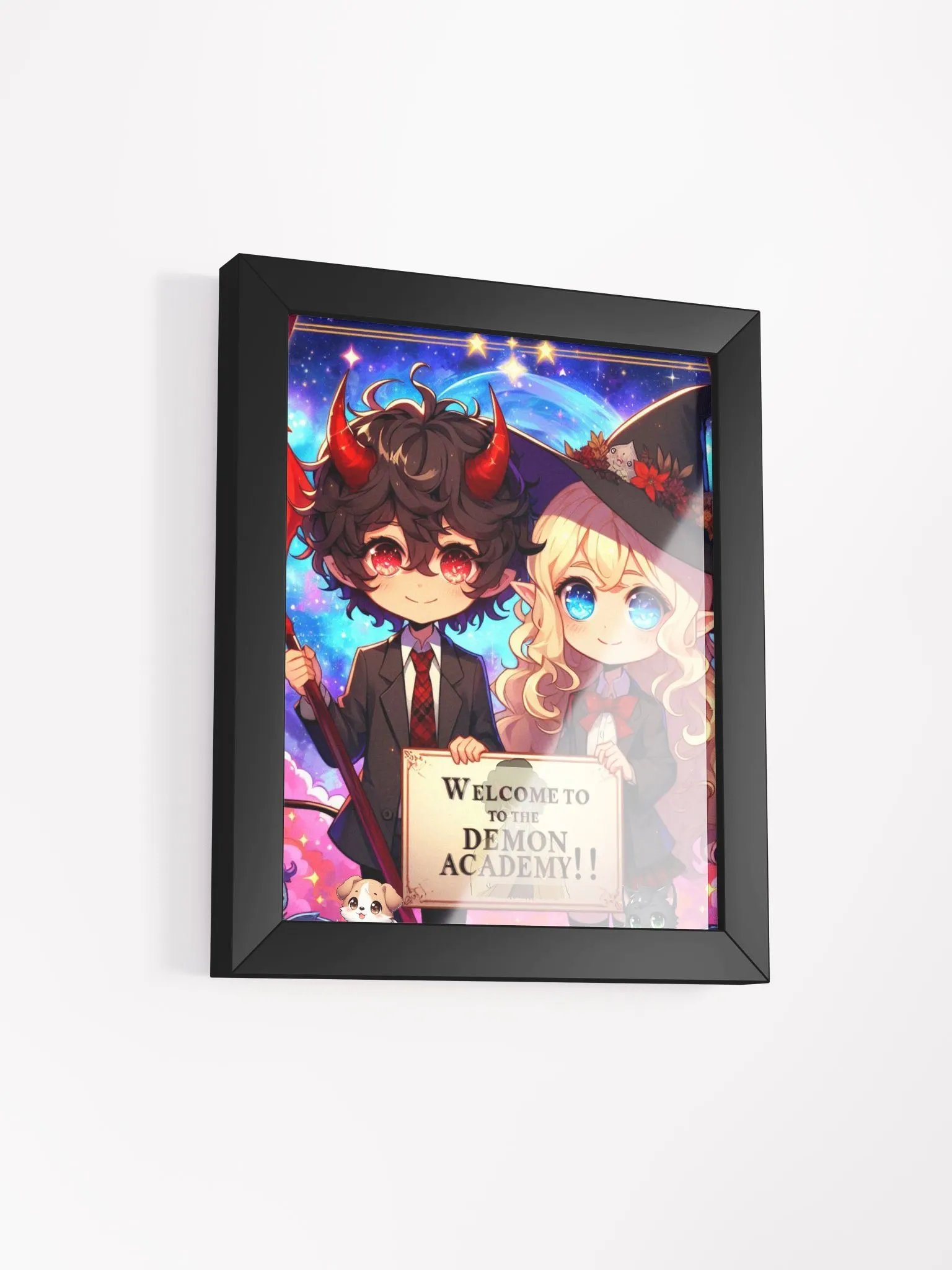 Whimsical Demon Academy Matte Poster product image (5)