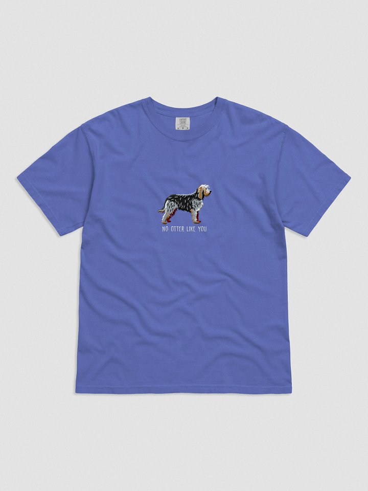 No Otter Like You T-Shirt(Embroidered) of an Otterhound(Gray) product image (31)