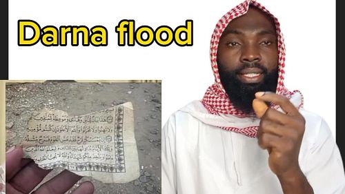 Libya catastrophic flood and the Qur'anic verses found around