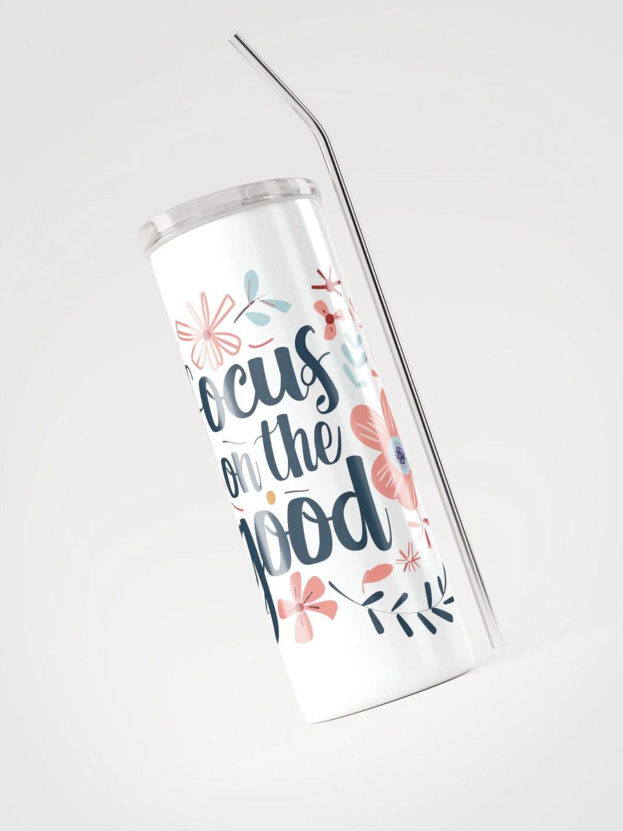 Floral Focus Stainless Steel Tumbler product image (3)