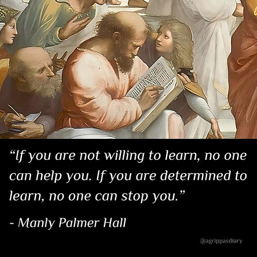 True learning is not the mere collection of facts, but a sacred hunger to awaken. 

No book, teacher, or temple can force ope...