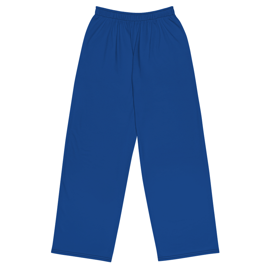 Midnight Veil Designs - Mystic Cerulean Gothic Wide-Leg Unisex Pants product image (1)