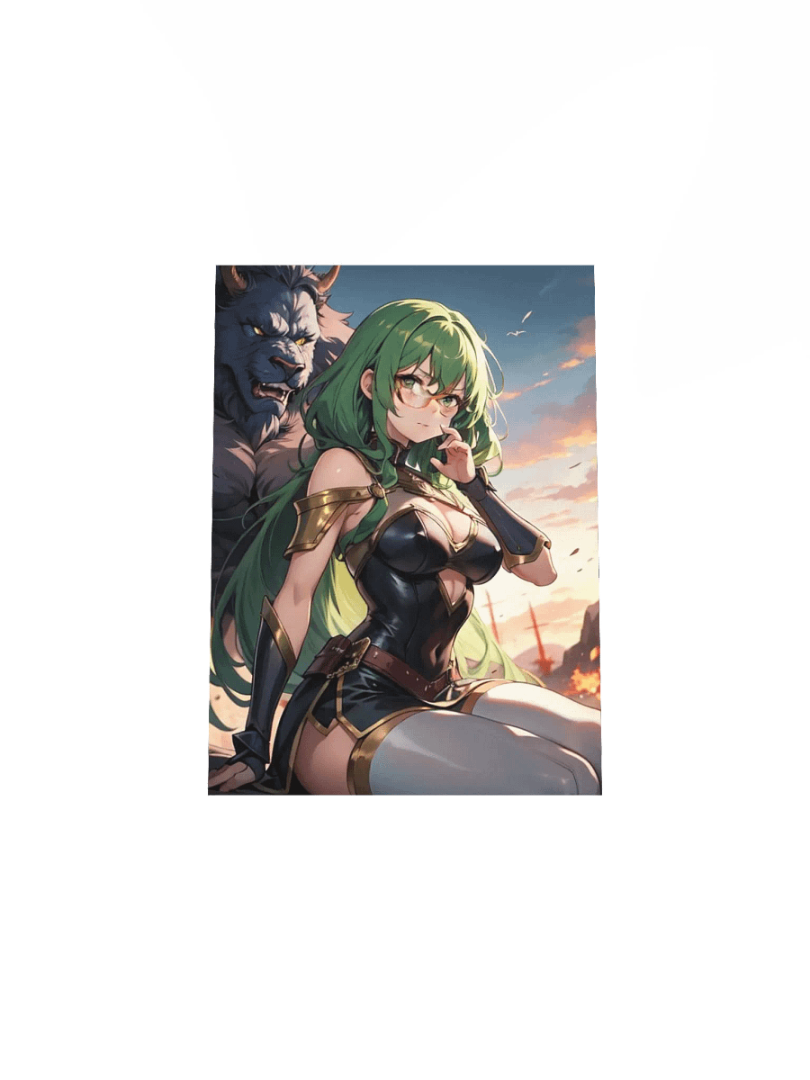 Green K Warrior Poster product image (29)