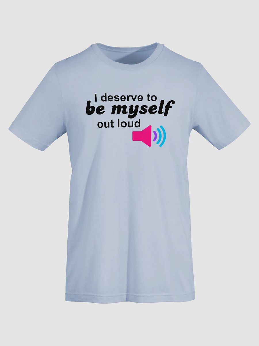 be myself out loud androgyne t-shirt product image (5)