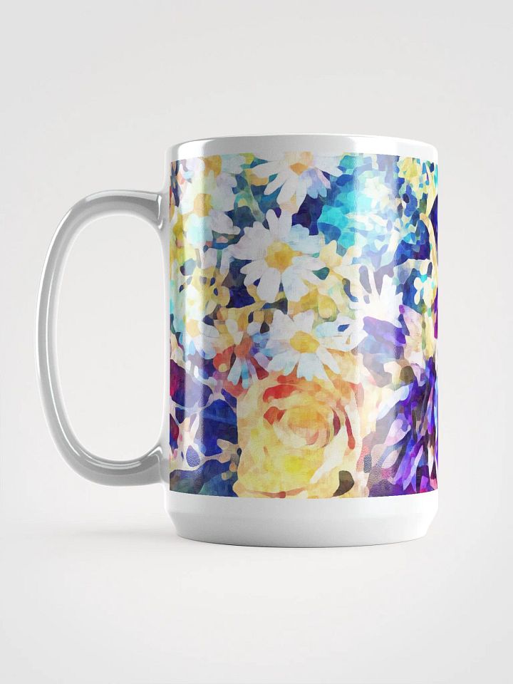 Abstract Graphic | White Coffee Mug | Assorted Bouquet Floral product image (1)