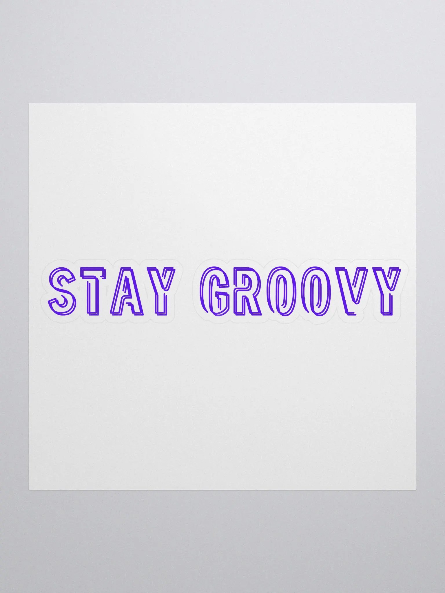 Stay Groovy Stickers product image (1)