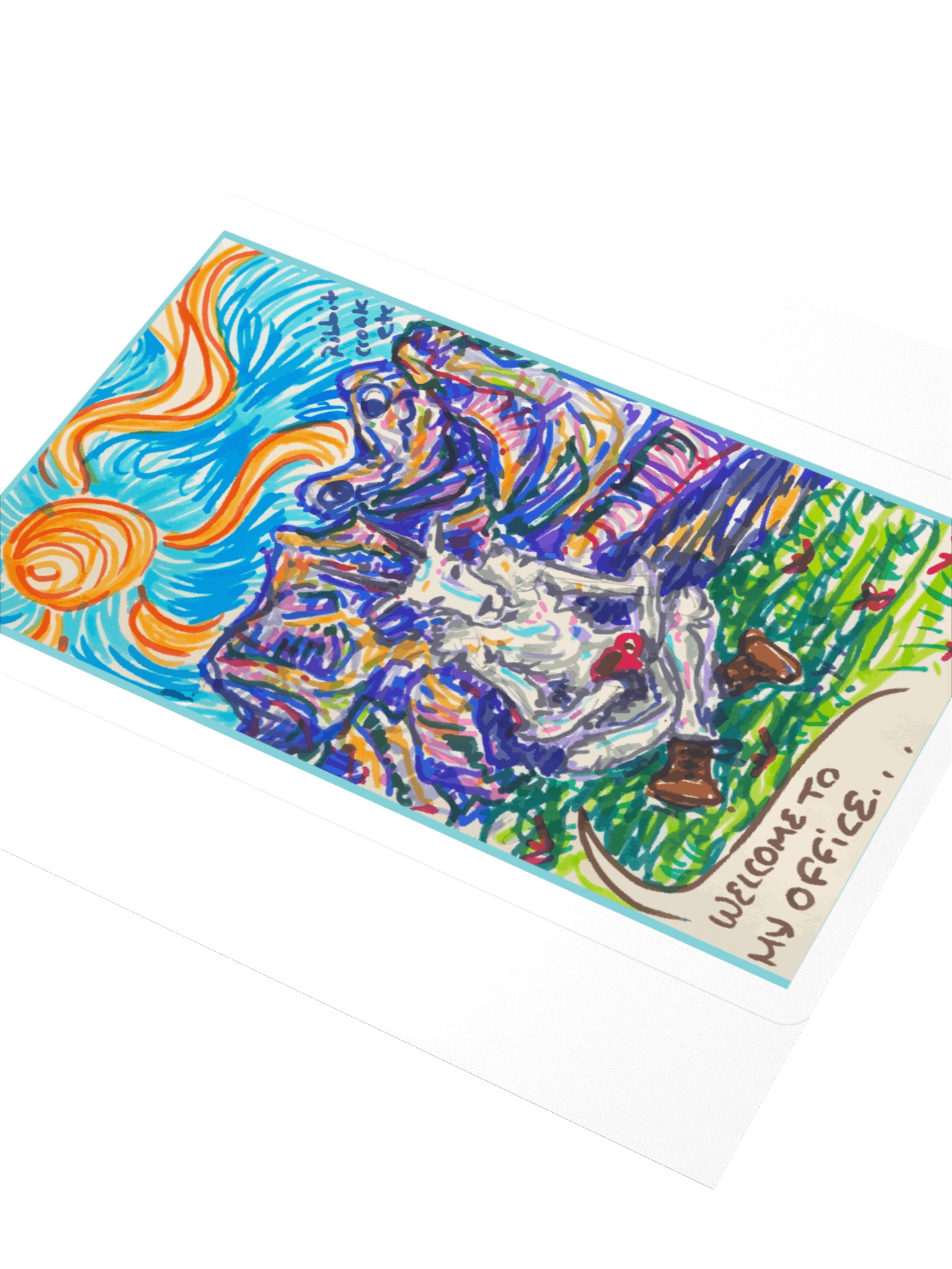 Welcome To My Office Sticker product image (8)