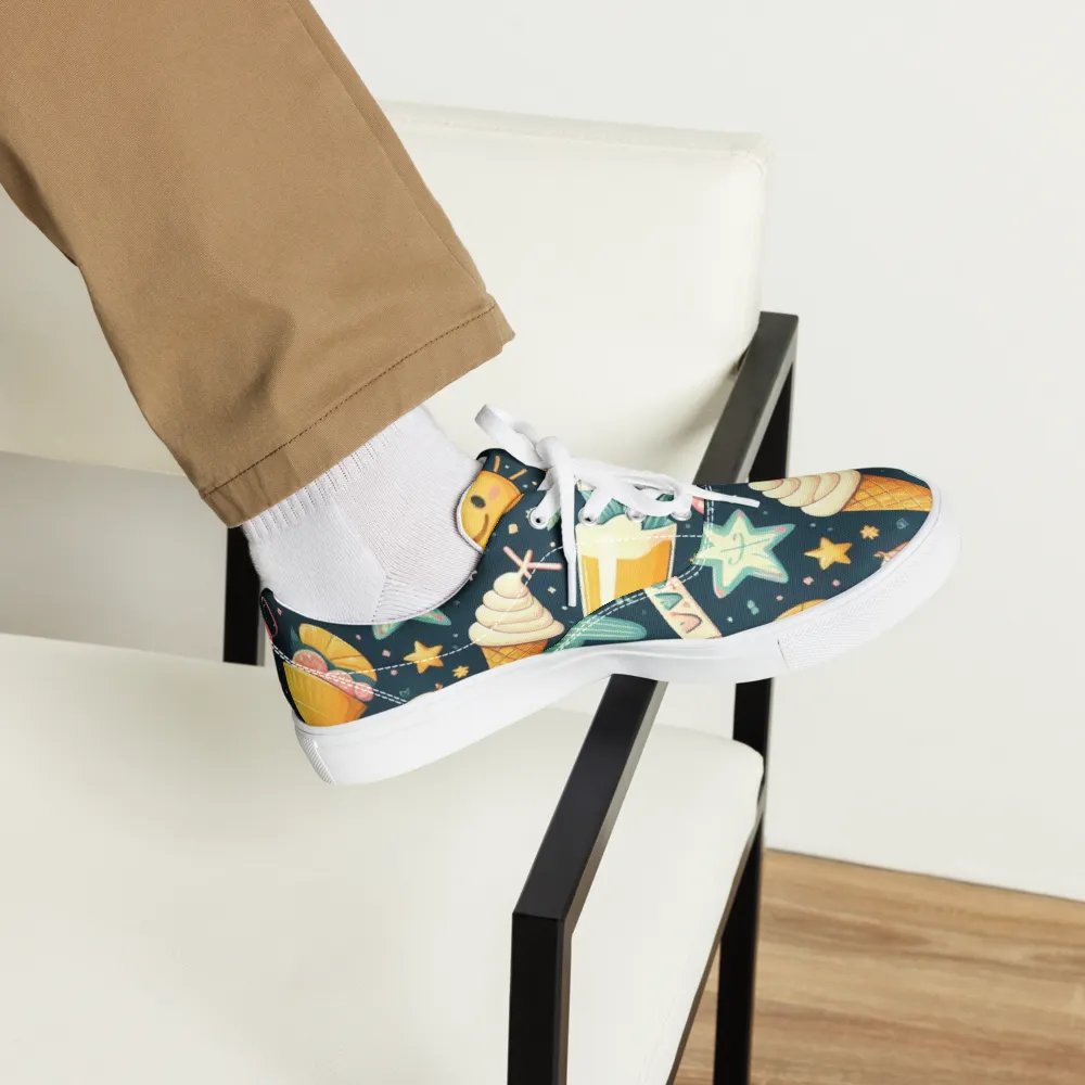 Summer Vibes Retro Canvas Shoes product image (6)