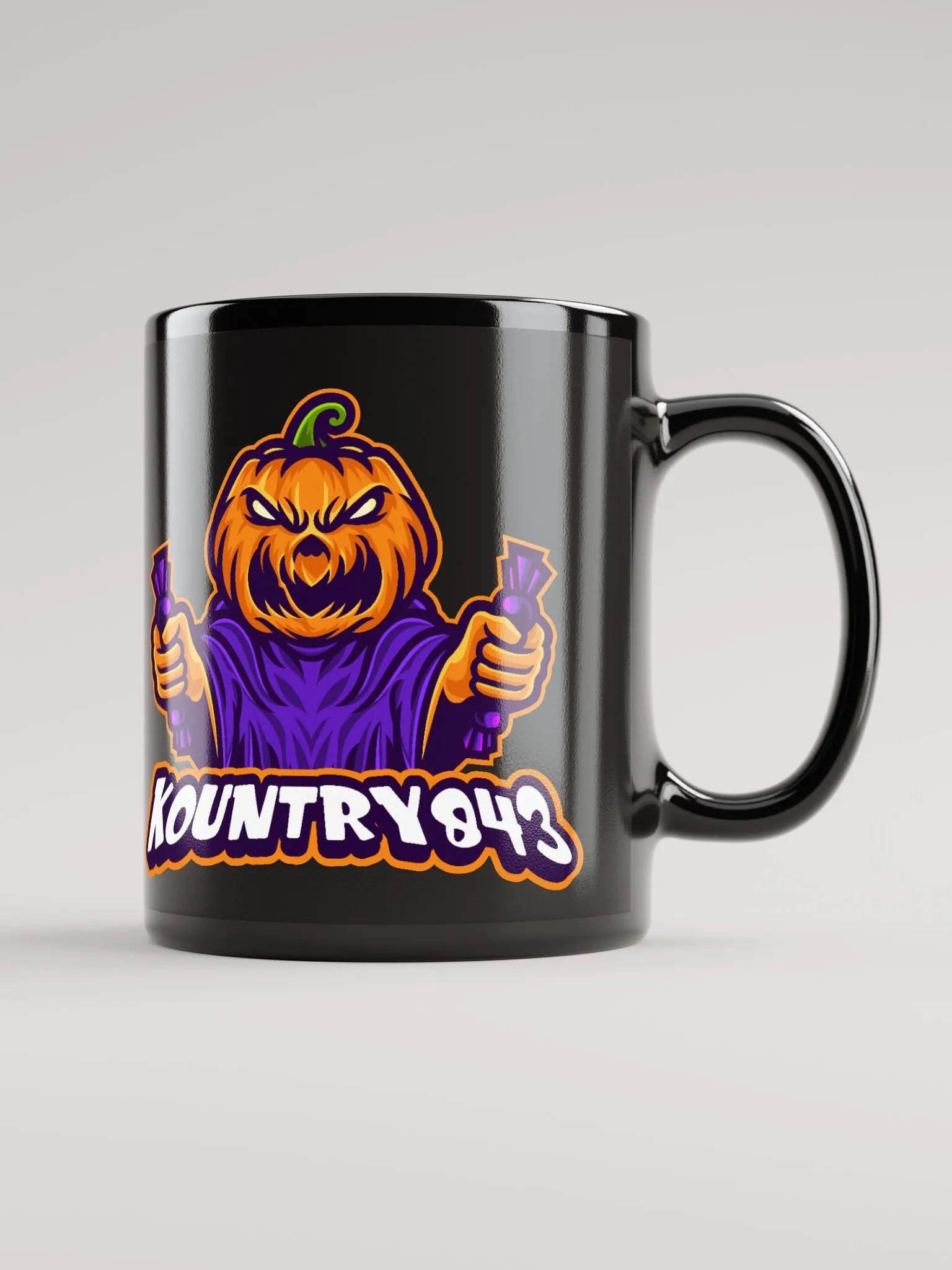 Pumpkin Logo - Black Mug product image (1)