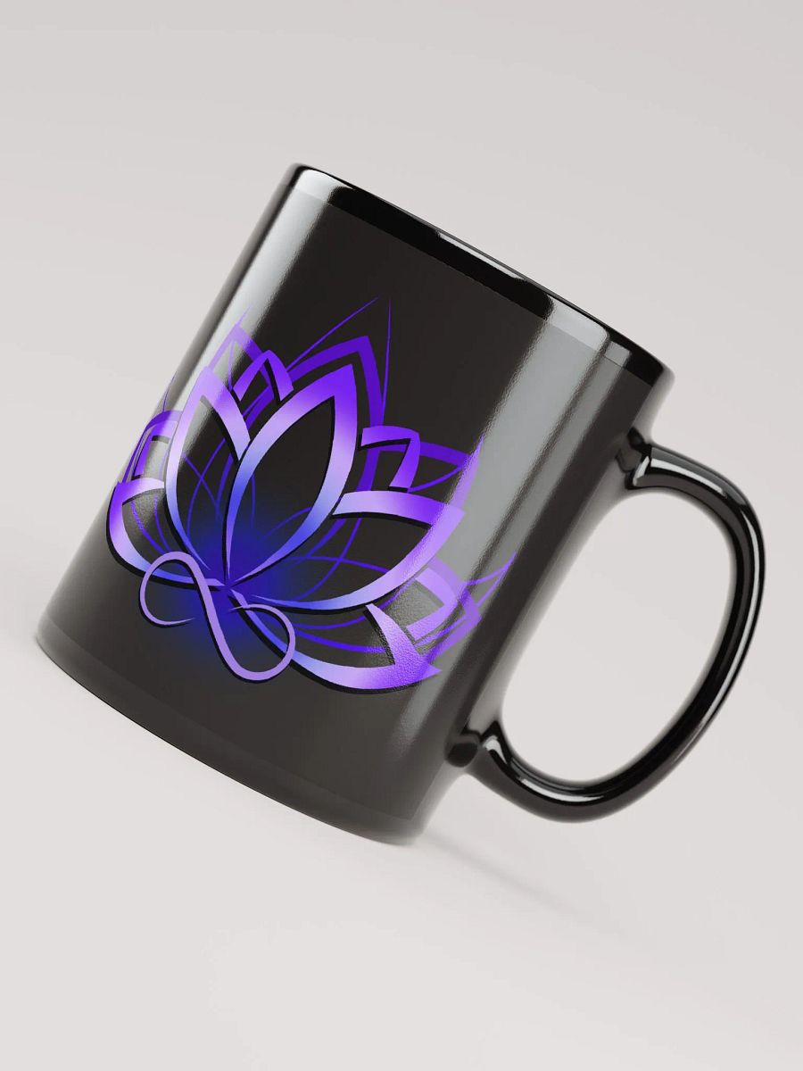 Flexxfinity Lotus Black Mug product image (4)