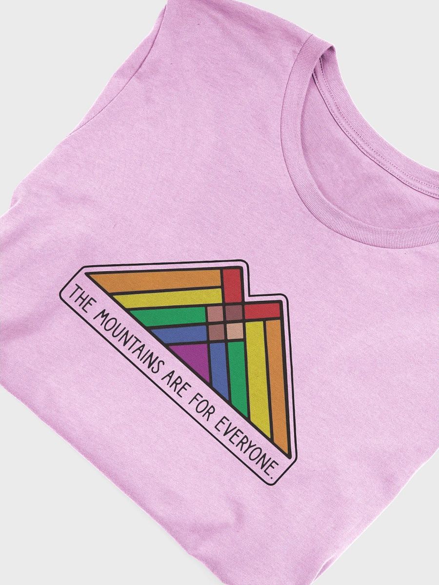 Mountains are for EVERYONE! Comfort Fitted T-Shirt Alt National Parks Wear Resistance Rangers product image (41)
