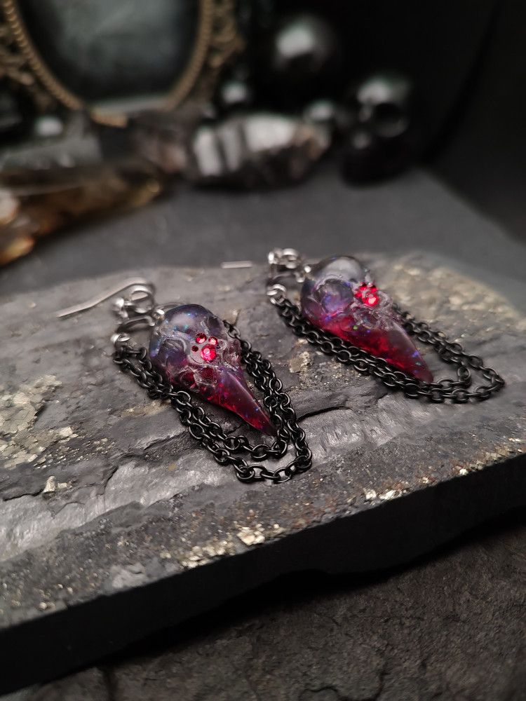Earrings Epoxica - Nebula Crows product image (4)