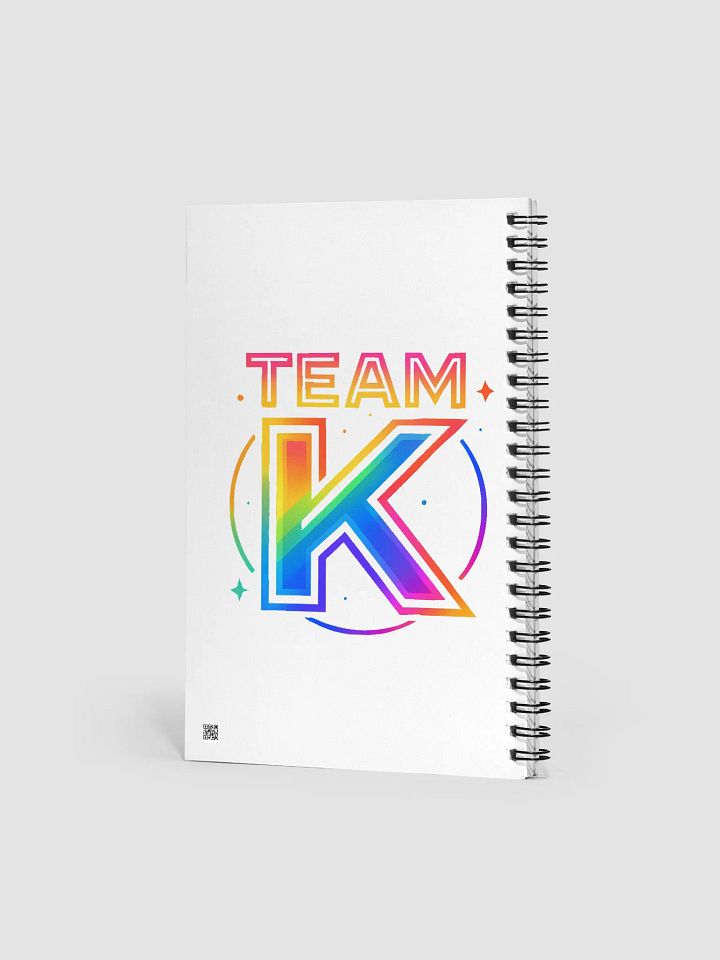 TEAM K Pride 1 Spiral Notebook product image (2)