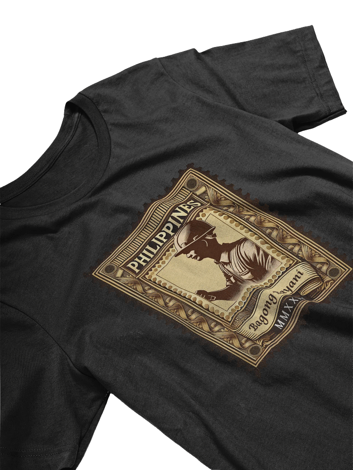 Bagong Bayani - Construction Worker Postage Stamp T-Shirt product image (2)