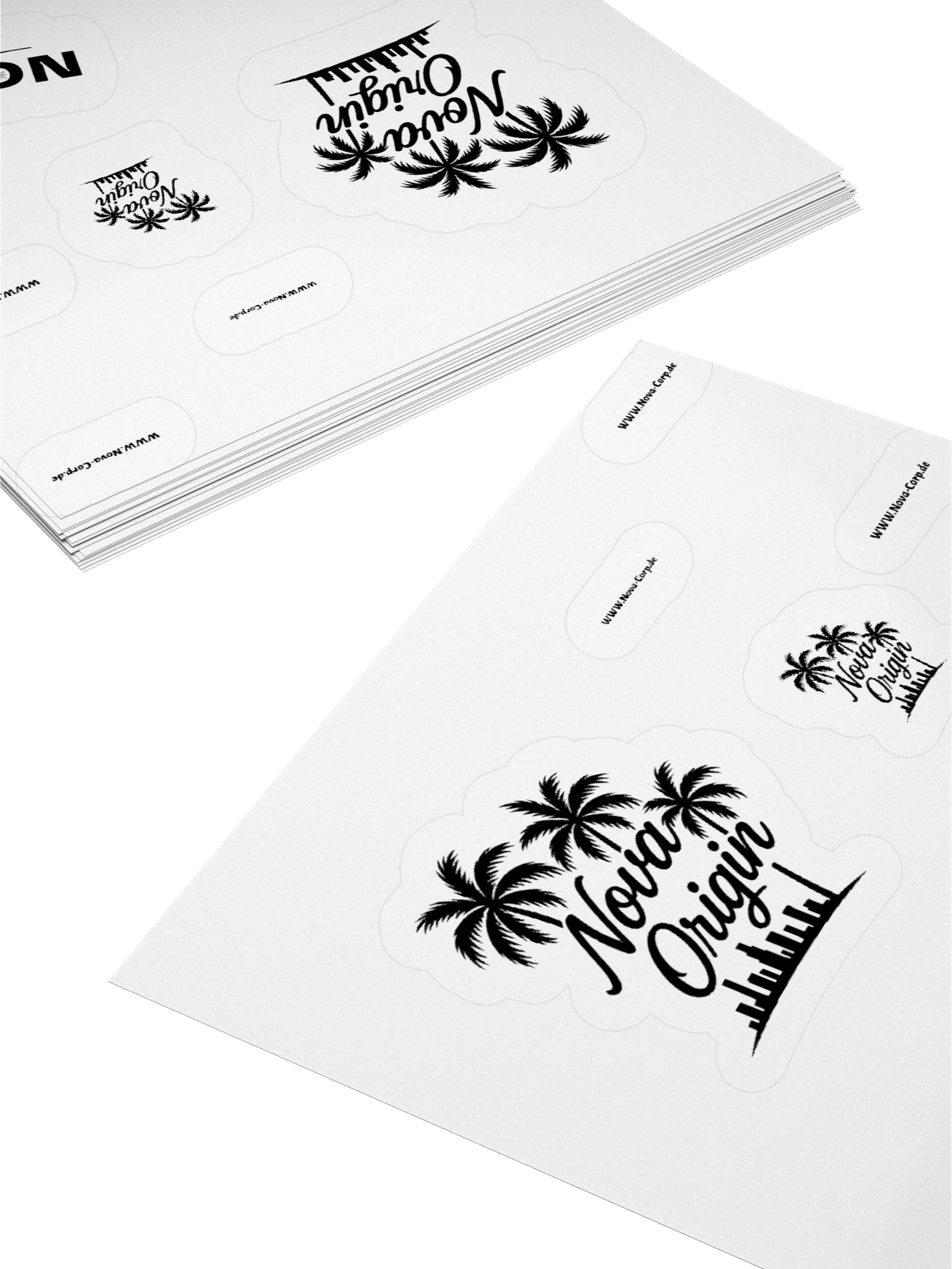 Malibu Nights Kiss Cut Stickers product image (4)