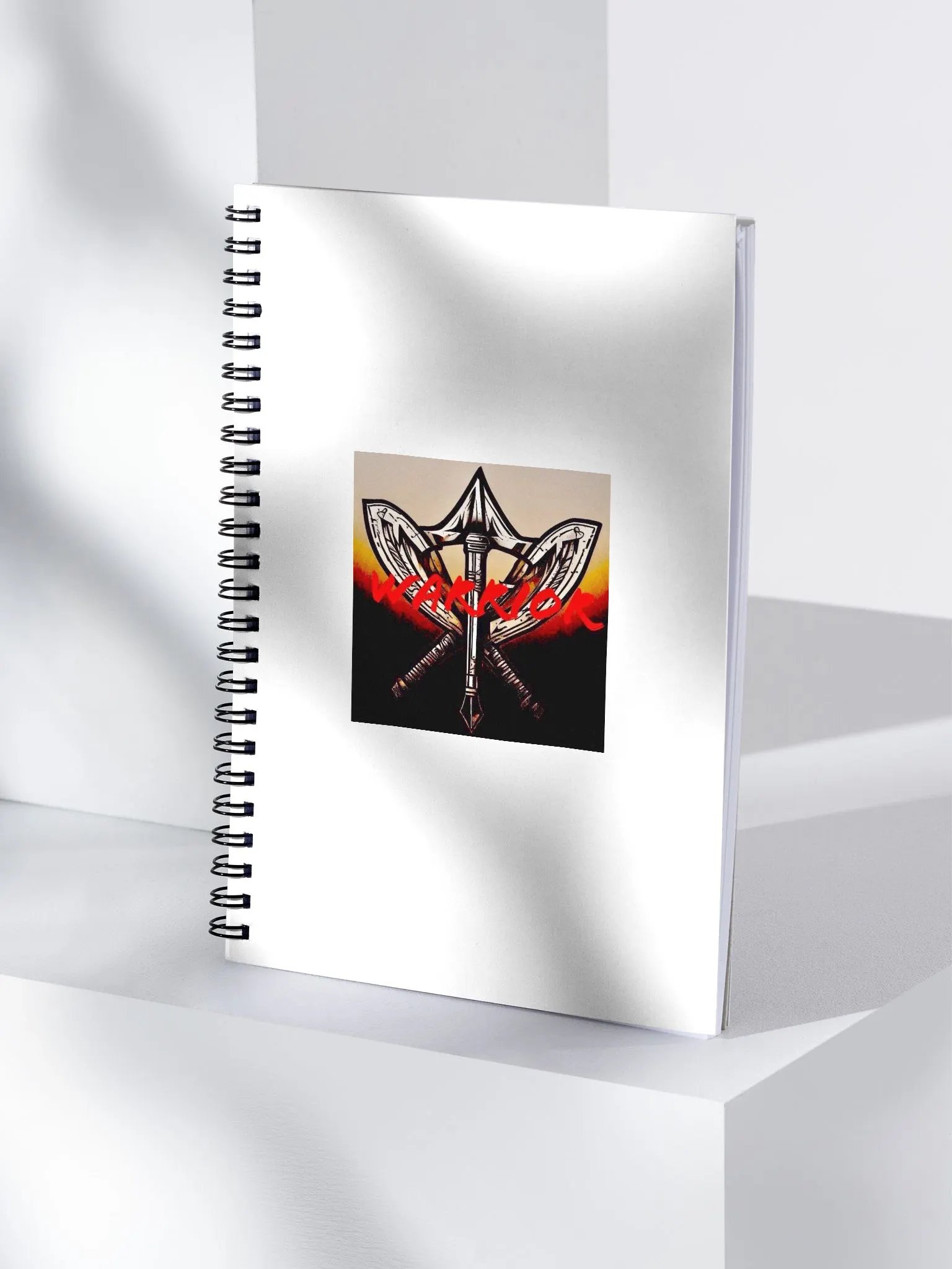 Warrior's Crest Spiral Notebook product image (4)