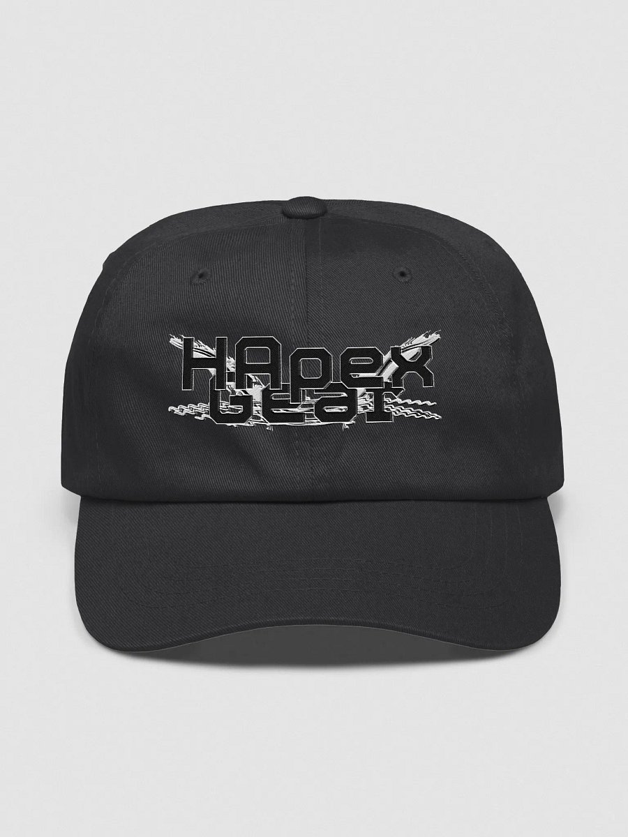Black HApex Gear Black Logo - Embroidered - Classic Dad Hat product image (1)