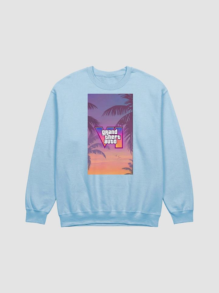 Sunset Logo Grand Theft Auto VI Crewneck product image (1)