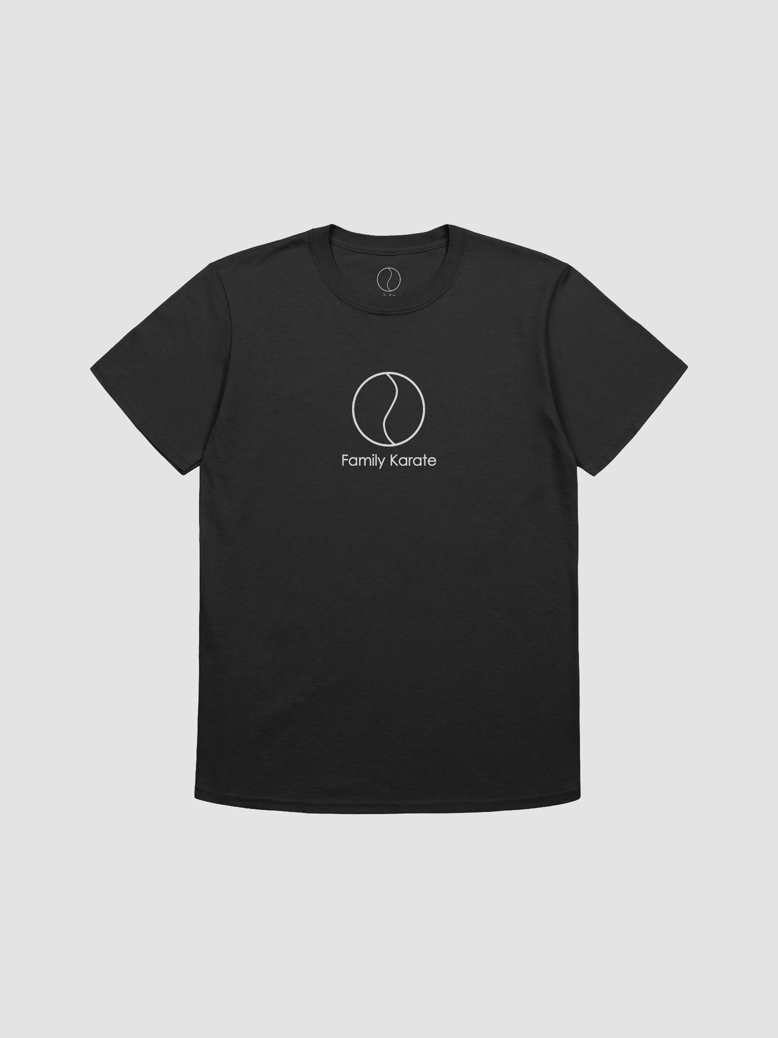 Family Karate White Logo Comfort Unisex T-Shirt product image (1)
