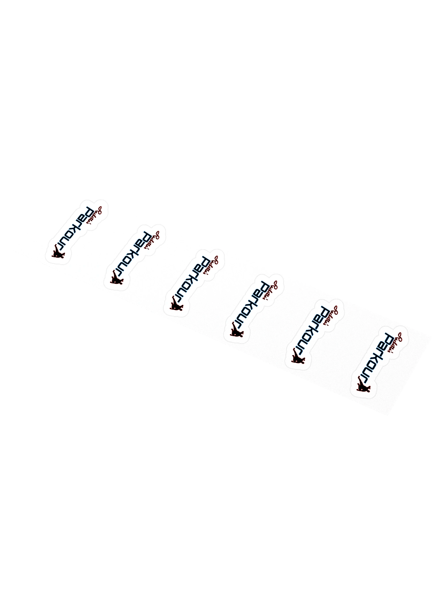 Rachetta's Parkour Stickers (Set of 6) product image (1)