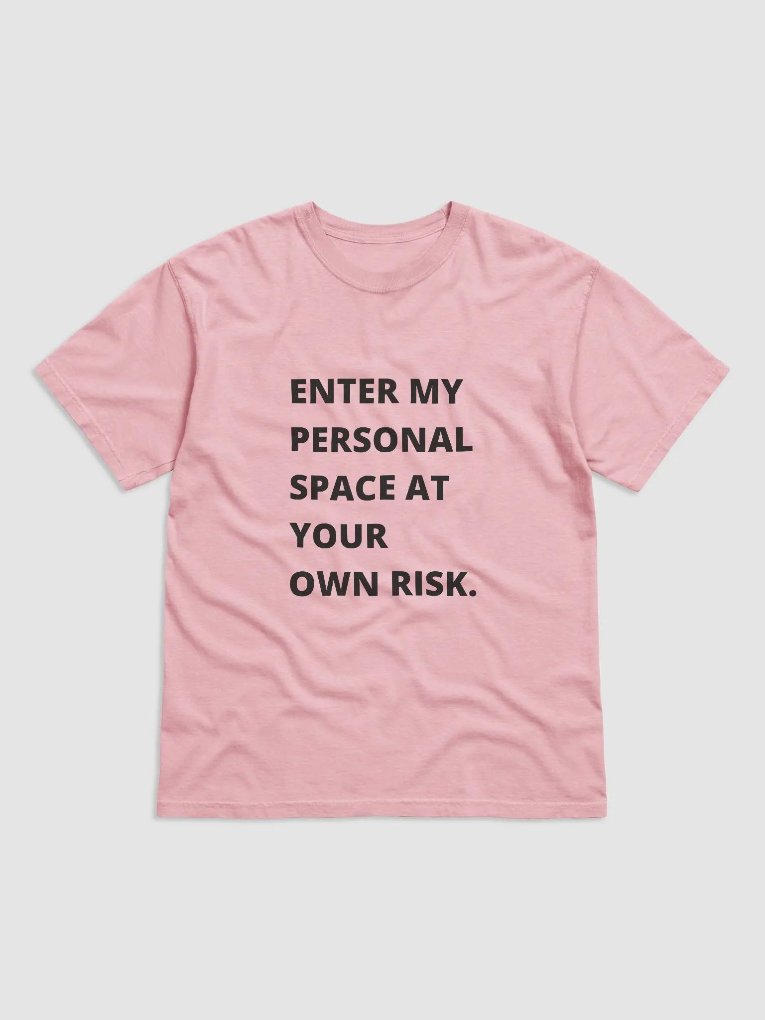 Personal Space Warning Comfort Tee product image (1)