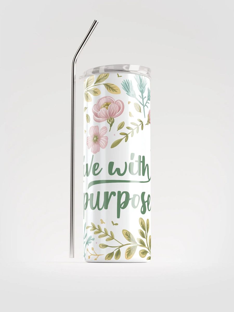 Live with Purpose Stainless Steel Tumbler product image (1)
