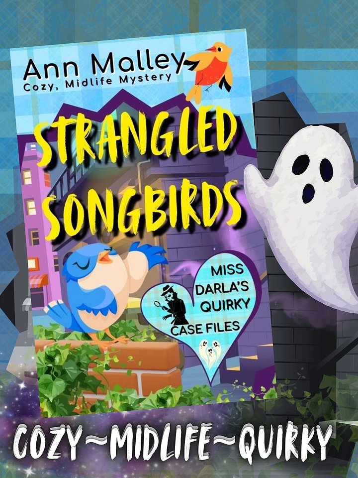 Strangled Songbirds: Paranormal Southern Cozy Mystery – Small Town, Family, Quick Read product image (1)