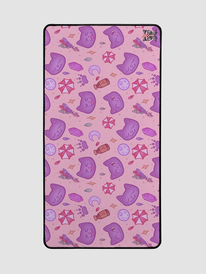 Kitty Desk Mat - Pink/Red product image (2)