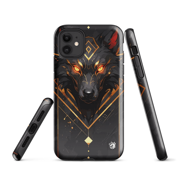 Glowing Wolf Epic Modern Tough iPhone® Case product image (1)