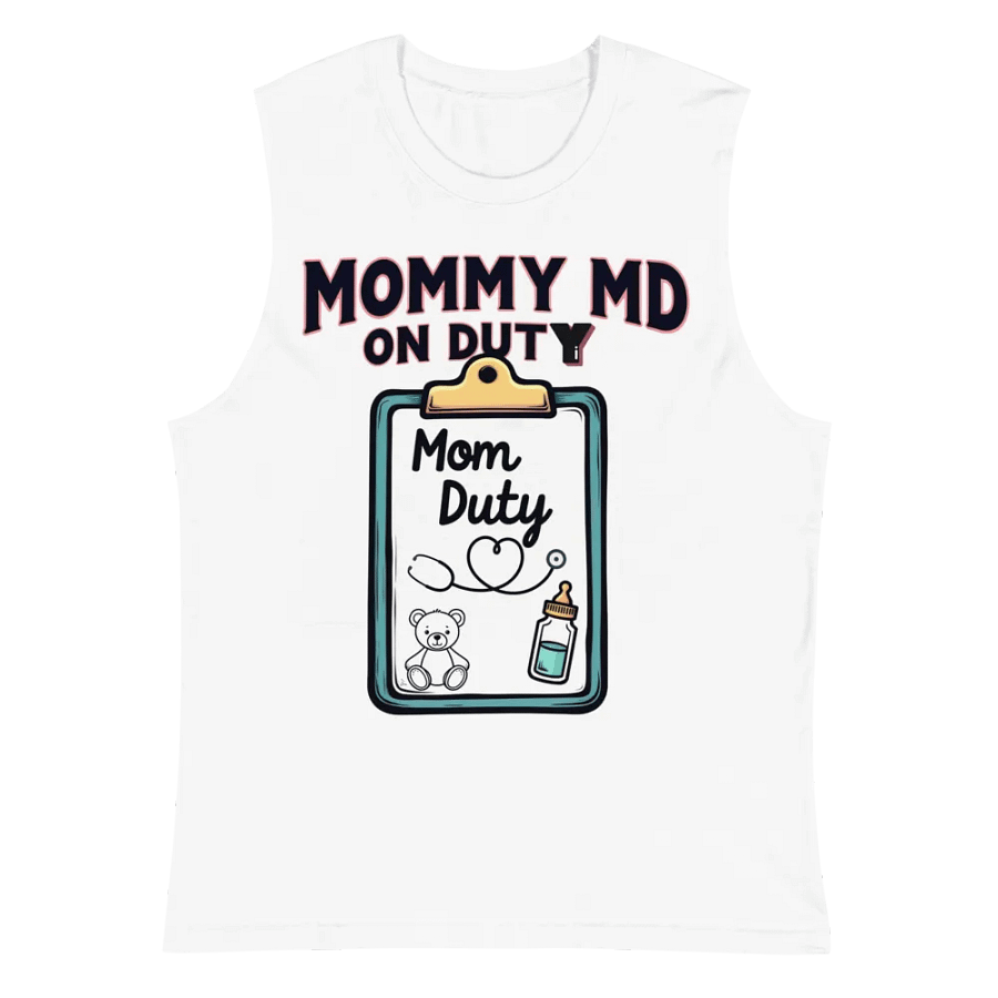 Mommy MD On Duty Muscle Tank product image (2)