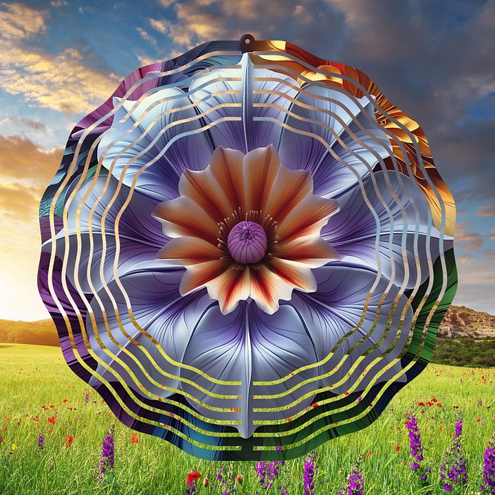 Hello Wind Spinner Design PNG product image (1)