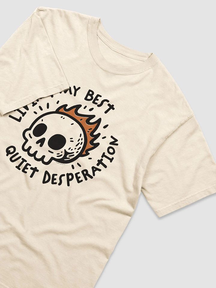 Living My Best Quiet Desperation Flaming Skull product image (6)