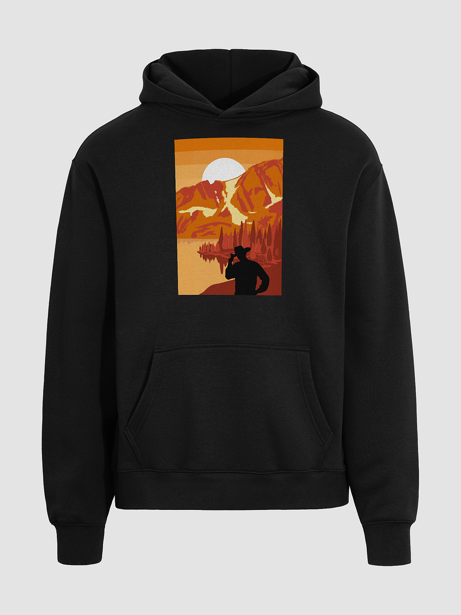 Cowboy at sunset in the Mountain West product image (3)