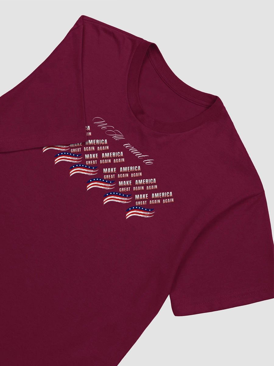 Maga tshirt Next level supersoft tee with unusal classy design product image (3)