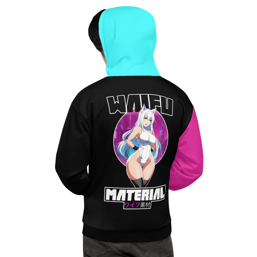 Waifu Material - Hoodie (Black) product image (13)