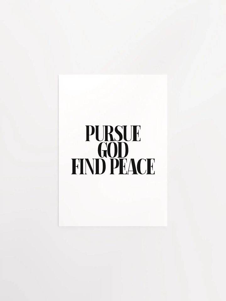 PURSUE GOD FIND PEACE product image (4)