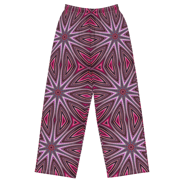 Candy Cane Kaleidoscope Wideleg Pants product image (2)